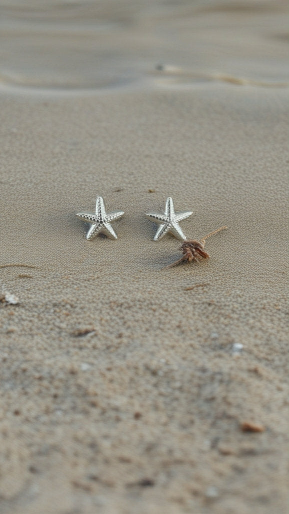 Étoile de mer argent