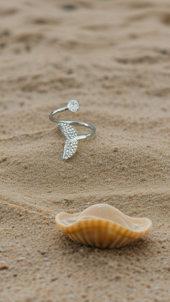 Bague argent sirène - Boutique Primera Montréal